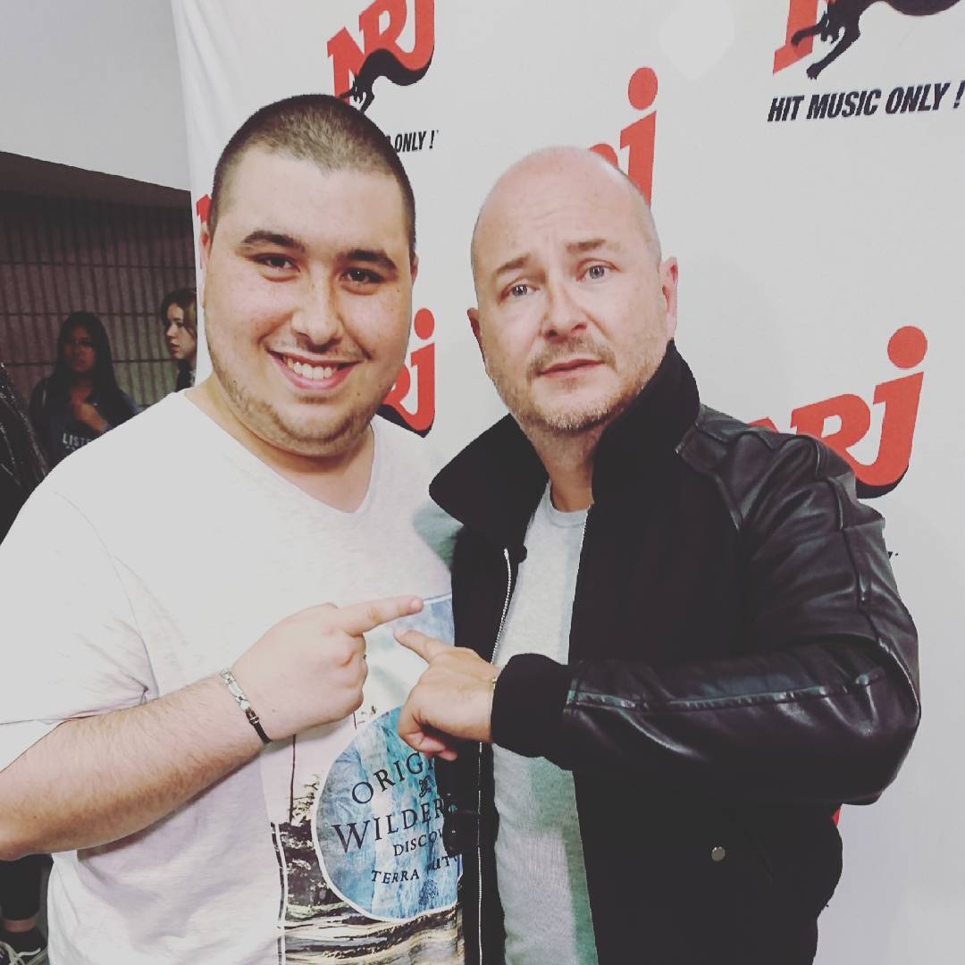 Mehdi Zoghbi avec Cauet