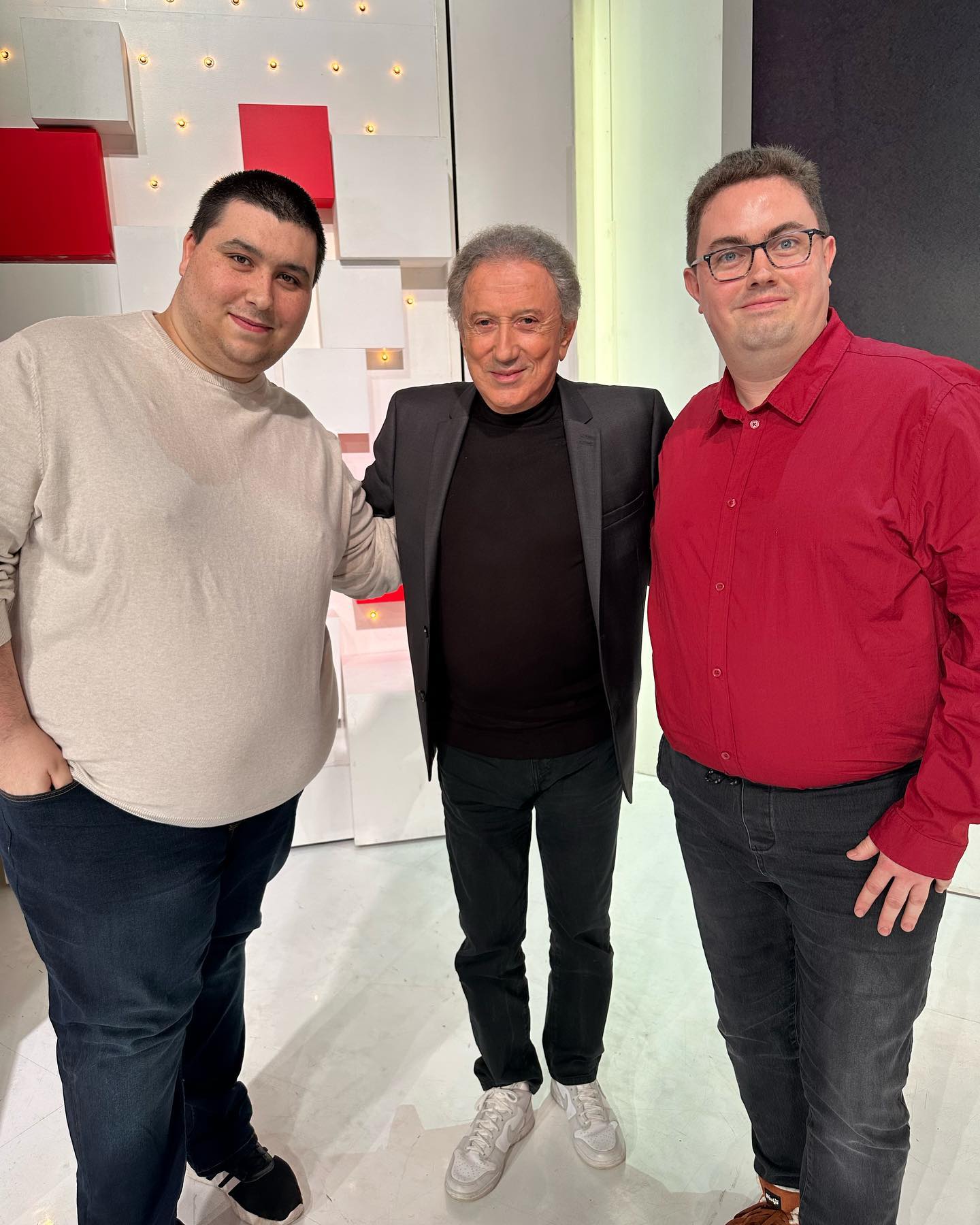 Mehdi Zoghbi avec Michel Drucker