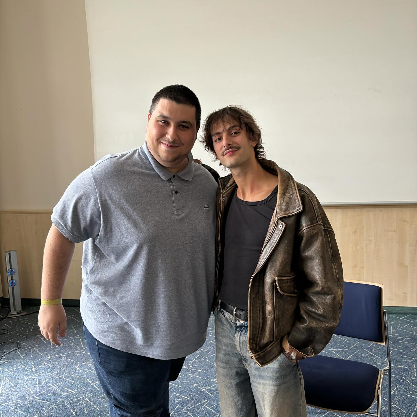 Mehdi Zoghbi avec Nicolas Anselmo