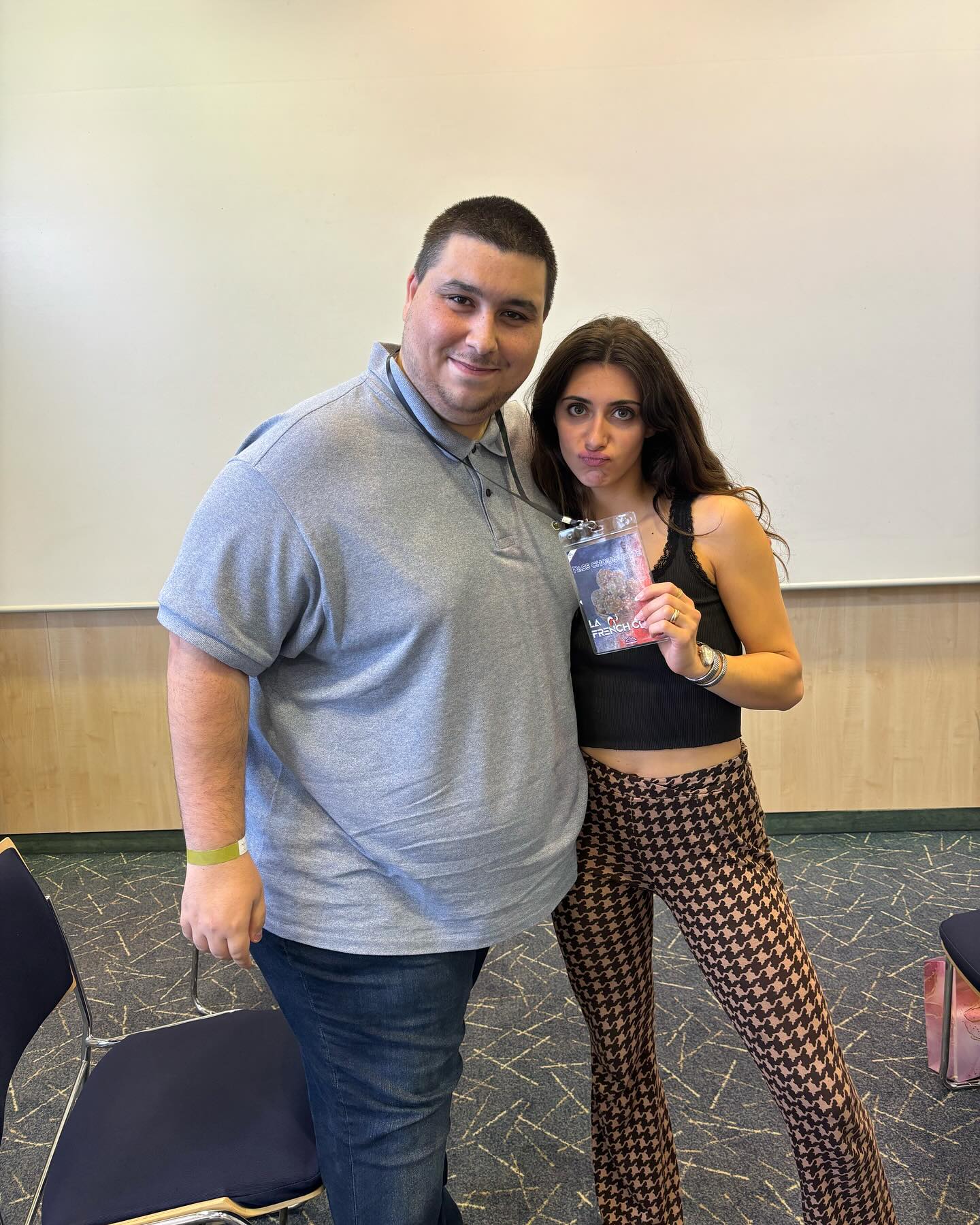 Mehdi Zoghbi avec Rebecca Benhamour