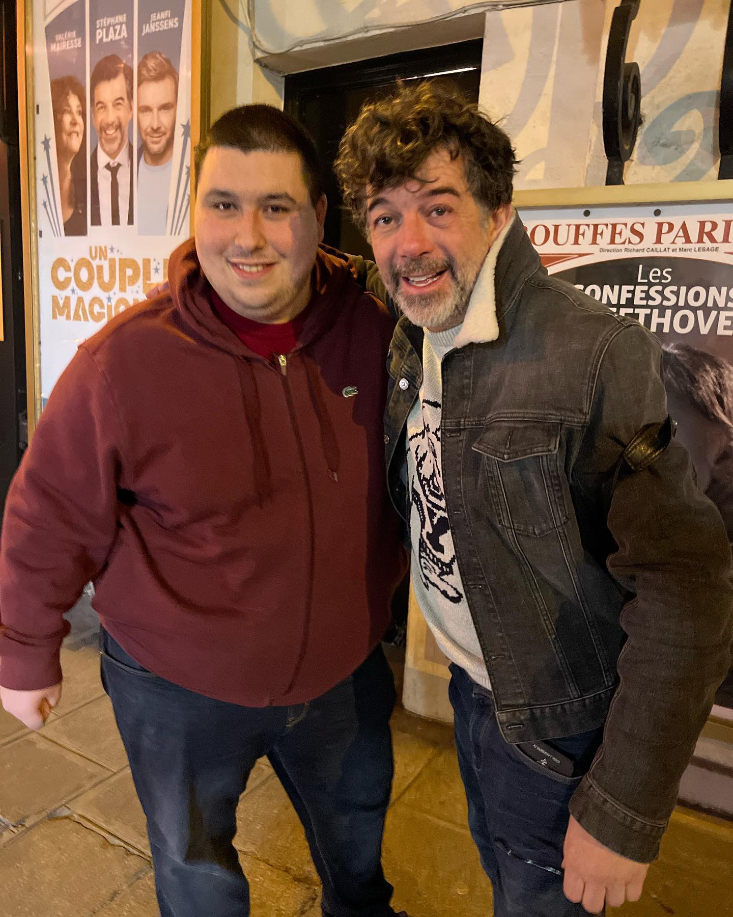 Mehdi Zoghbi avec Stéphane Plaza