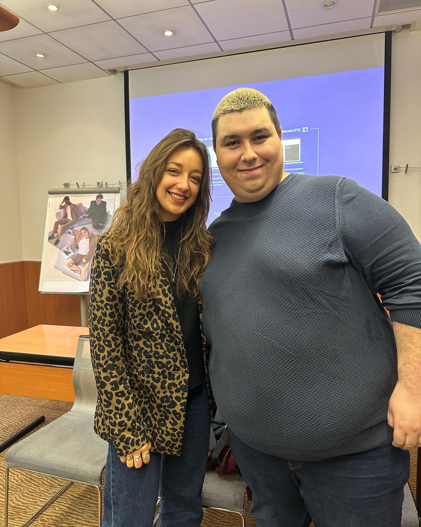 Mehdi Zoghbi avec Zoï Sévérin